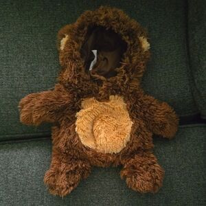 Adorable Brown Bear Costume for Small Dogs Medium
